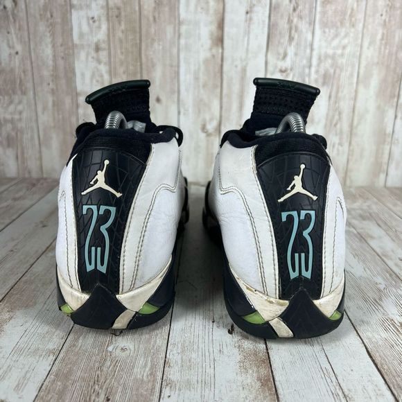 Jordan 14 retro oxidized green - kids 6.5 Womens 8 - Picture 3 of 9